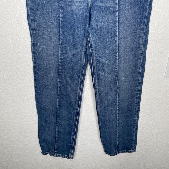 Levis Womens Jeans Size 26 Altered Straight Button Fly Ankle Medium Wash Denim - Picture 7 of 16